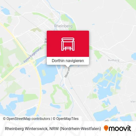 Rheinberg Winterswick Karte