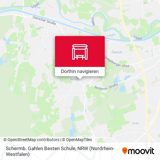 Schermb. Gahlen Besten Schule Karte