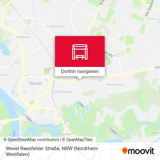 Wesel Raesfelder Straße Karte