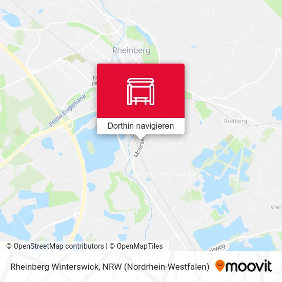 Rheinberg Winterswick Karte