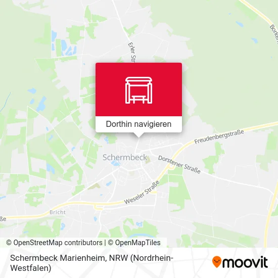 Schermbeck Marienheim Karte