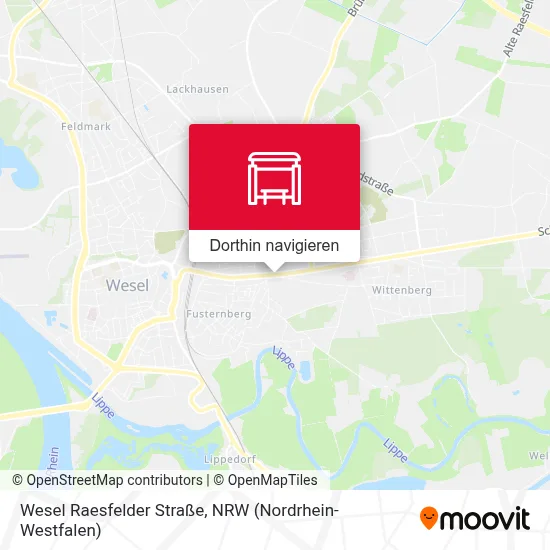 Wesel Raesfelder Straße Karte
