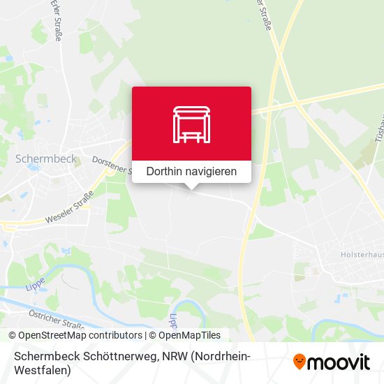 Schermbeck Schöttnerweg Karte