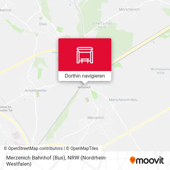 Merzenich Bahnhof (Bus) Karte