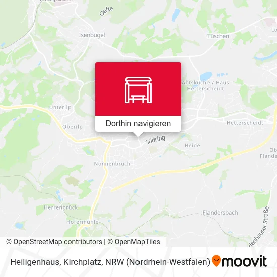 Heiligenhaus, Kirchplatz Karte