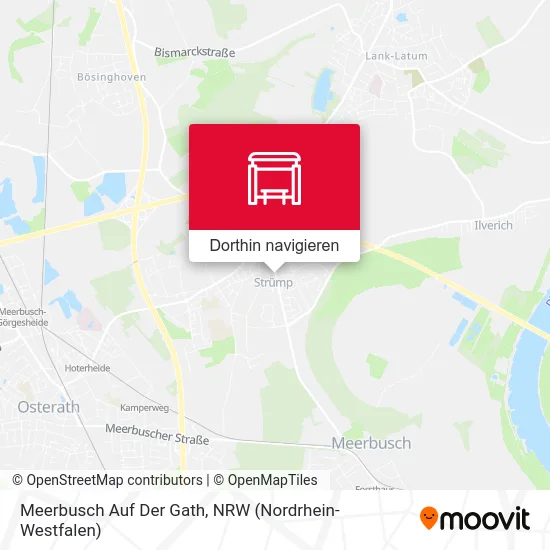 Meerbusch Auf Der Gath Karte