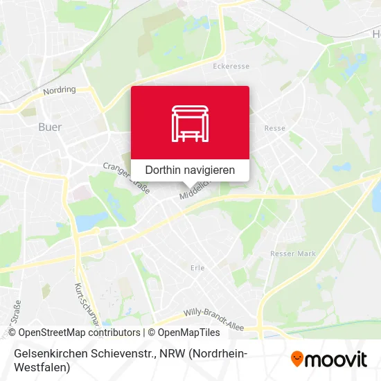 Gelsenkirchen Schievenstr. Karte