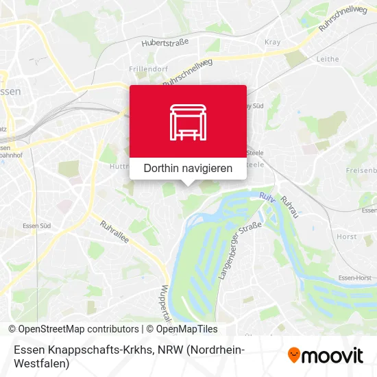 Essen Knappschafts-Krkhs Karte