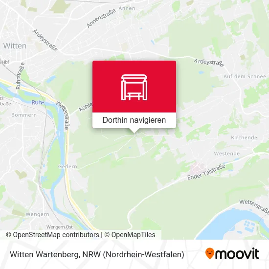 Witten Wartenberg Karte