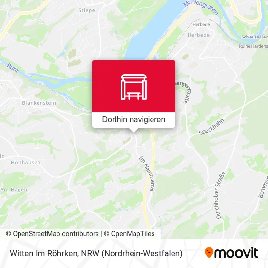 Witten Im Röhrken Karte