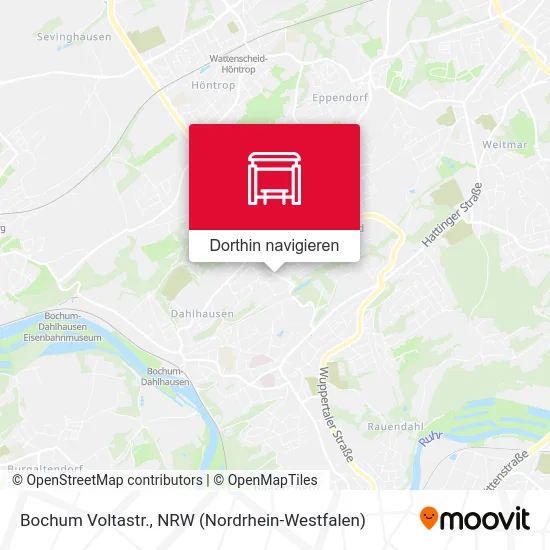 Bochum Voltastr. Karte