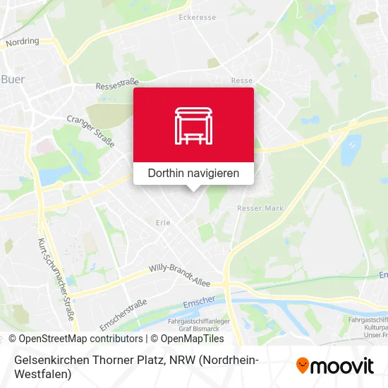 Gelsenkirchen Thorner Platz Karte