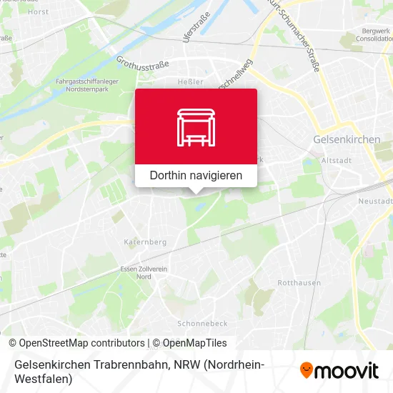 Gelsenkirchen Trabrennbahn Karte