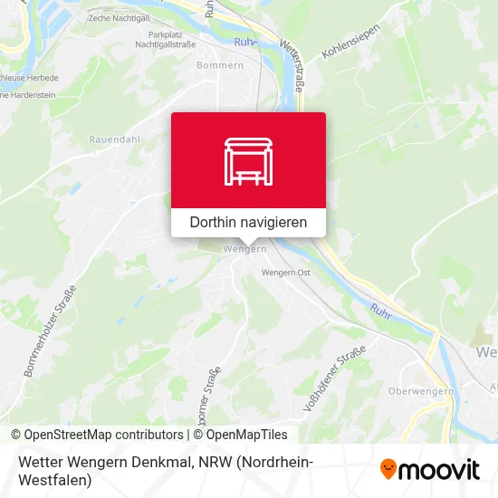 Wetter Wengern Denkmal Karte