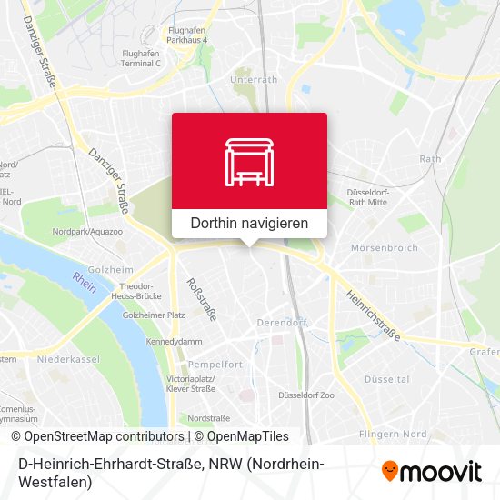 D-Heinrich-Ehrhardt-Straße Karte