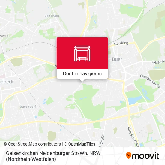 Gelsenkirchen Neidenburger Str / Wh Karte
