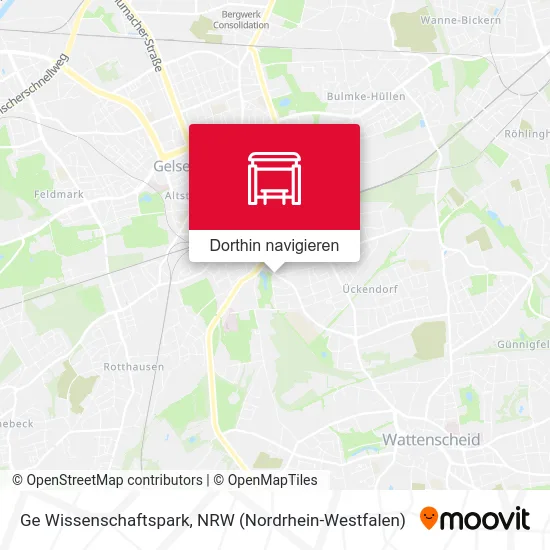 Ge Wissenschaftspark Karte