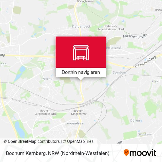 Bochum Kernberg Karte