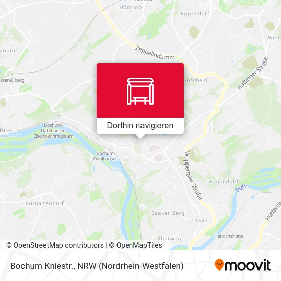 Bochum Kniestr. Karte