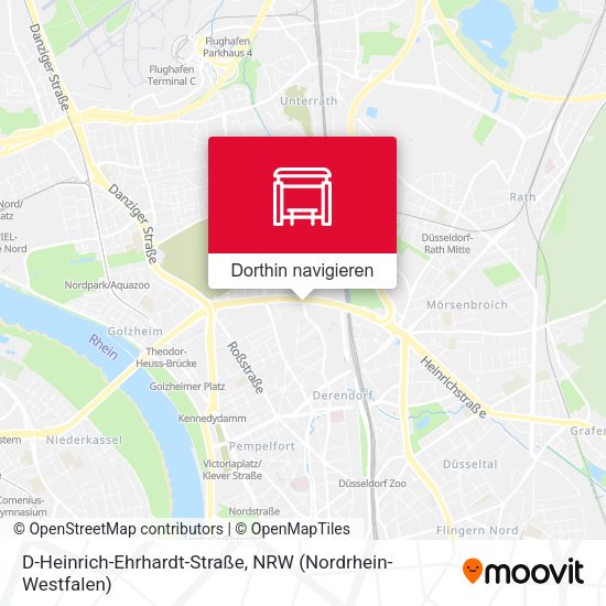 D-Heinrich-Ehrhardt-Straße Karte