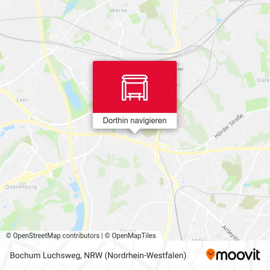 Bochum Luchsweg Karte