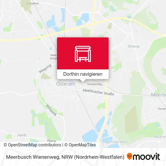 Meerbusch Wienenweg Karte