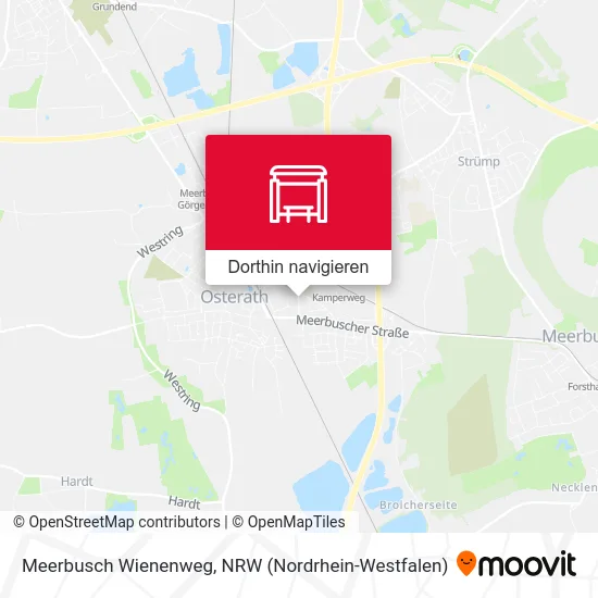 Meerbusch Wienenweg Karte