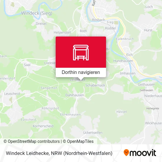 Windeck Leidhecke Karte