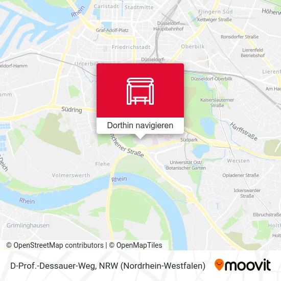 D-Prof.-Dessauer-Weg Karte
