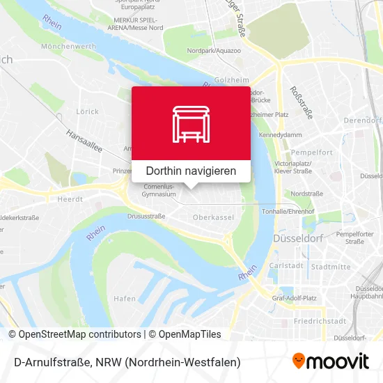 D-Arnulfstraße Karte