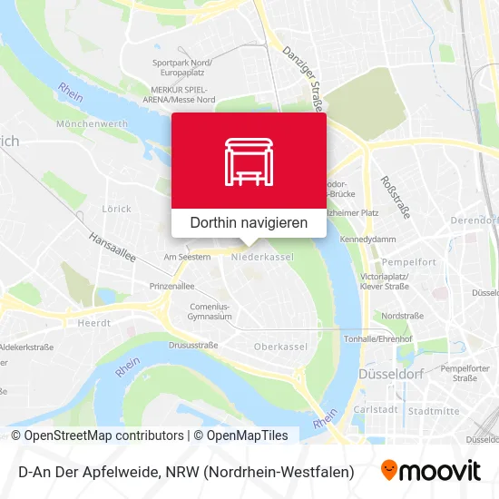 D-An Der Apfelweide Karte