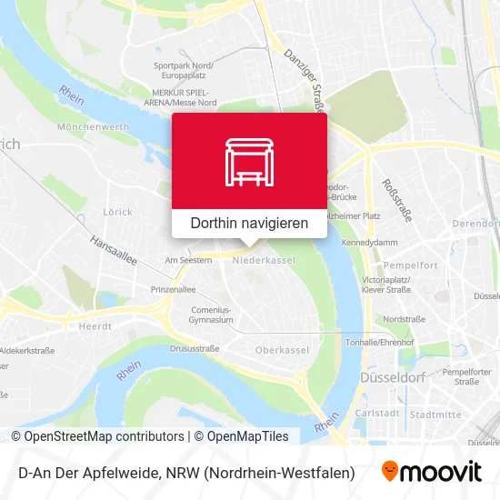 D-An Der Apfelweide Karte