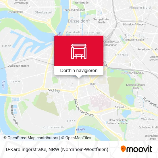 D-Karolingerstraße Karte