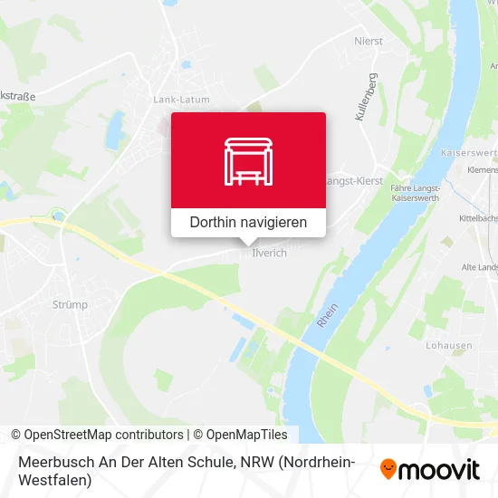 Meerbusch An Der Alten Schule Karte