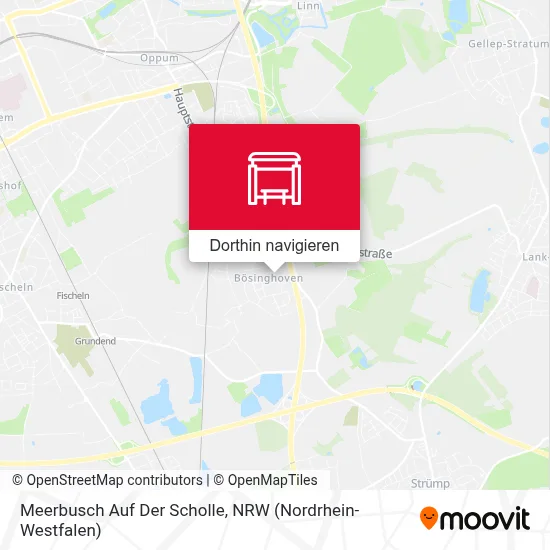 Meerbusch Auf Der Scholle Karte