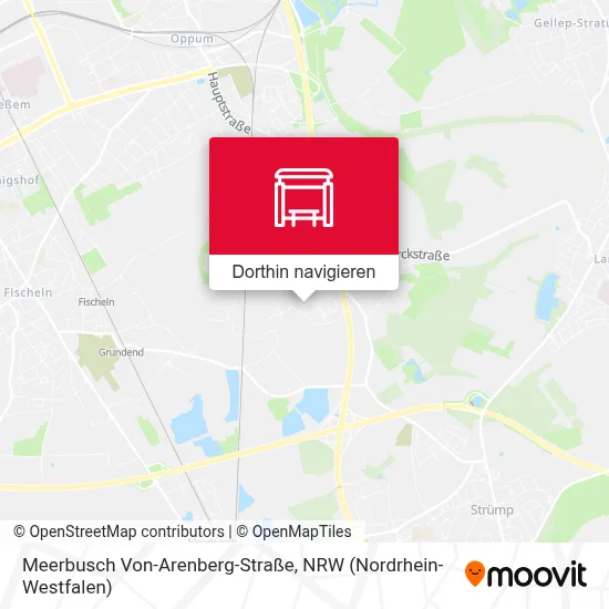 Meerbusch Von-Arenberg-Straße Karte