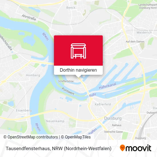 Tausendfensterhaus Karte