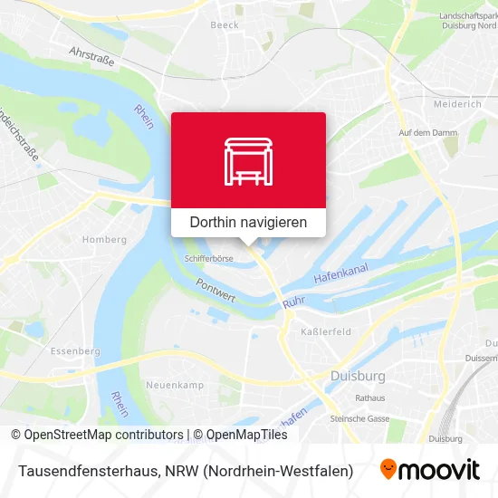 Tausendfensterhaus Karte