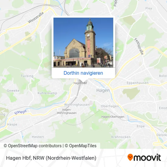 Hagen Hbf Karte
