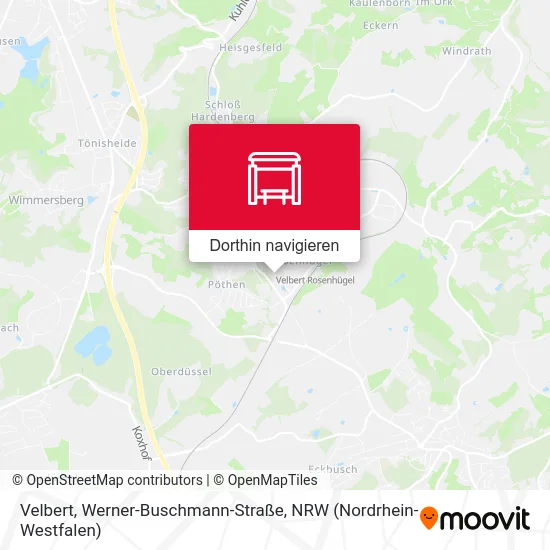 Velbert, Werner-Buschmann-Straße Karte