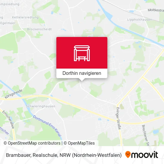 Brambauer, Realschule Karte