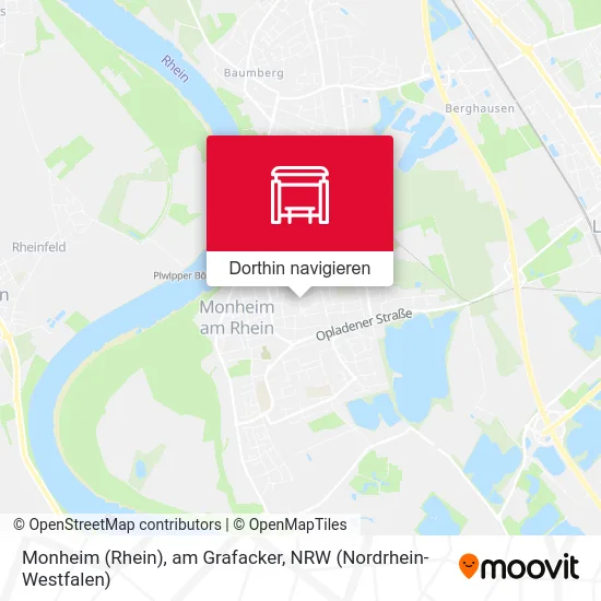 Monheim (Rhein), am Grafacker Karte