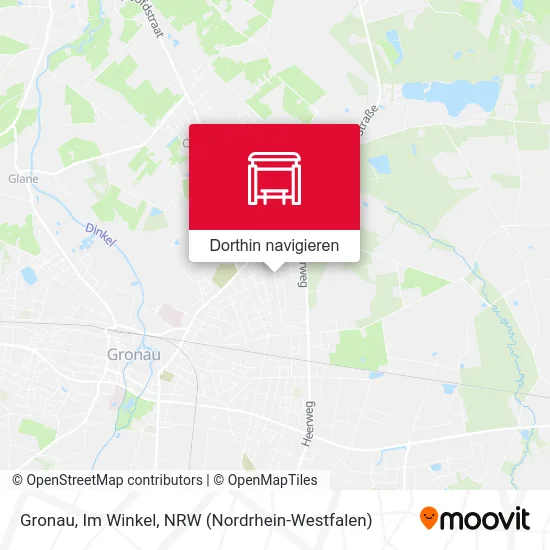 Gronau, Im Winkel Karte