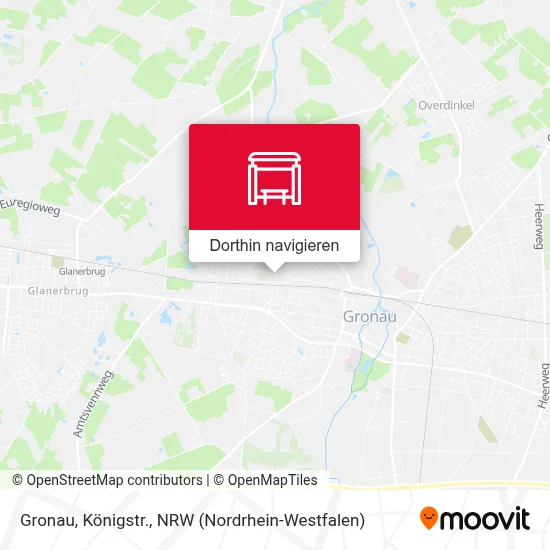 Gronau, Königstr. Karte