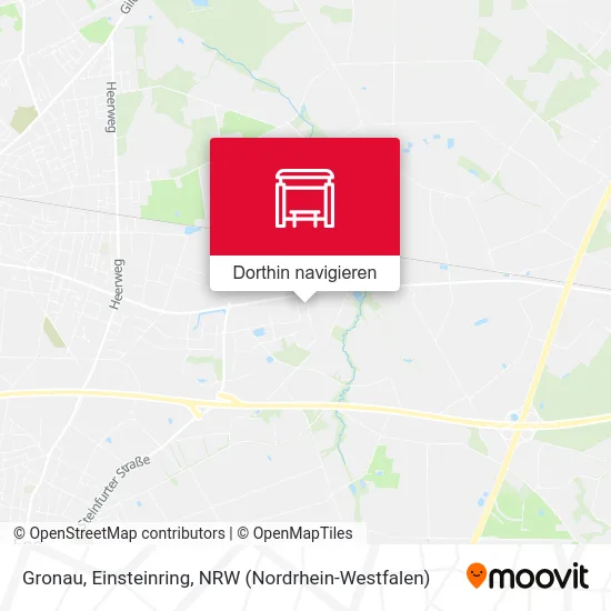 Gronau, Einsteinring Karte