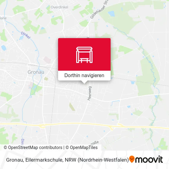 Gronau, Eilermarkschule Karte