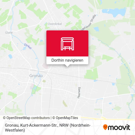 Gronau, Kurt-Ackermann-Str. Karte