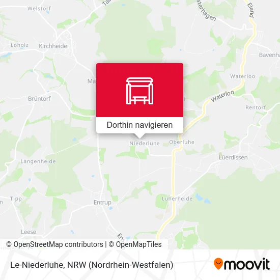Le-Niederluhe Karte