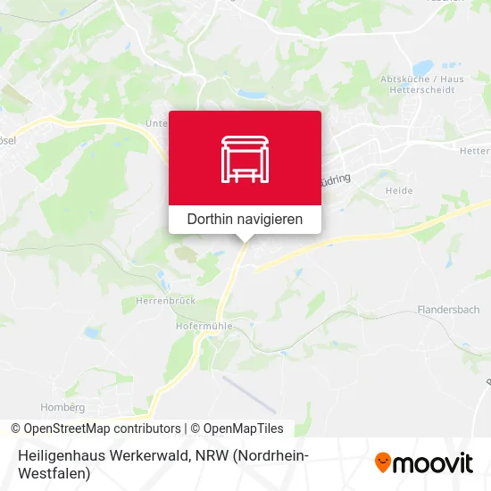 Heiligenhaus Werkerwald Karte