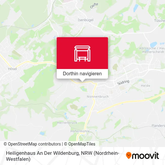 Heiligenhaus An Der Wildenburg Karte